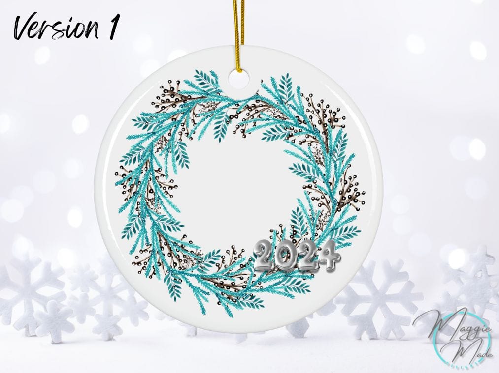Home Decor Round / One size Ceramic Decoration Ornament, (1pc) V1