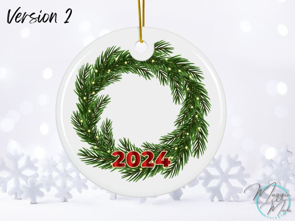 Home Decor Round / One size Ceramic Decoration Ornament, (1pc) V2