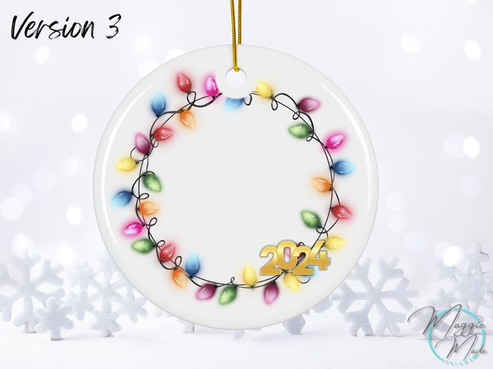 Home Decor Round / One size Ceramic Decoration Ornament, (1pc) V3
