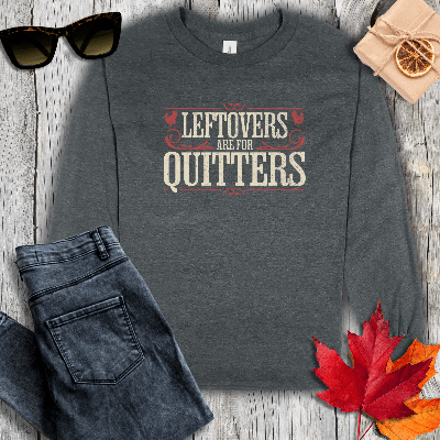 Long-sleeve S / Dark Heather Leftover Long Sleeve Tee