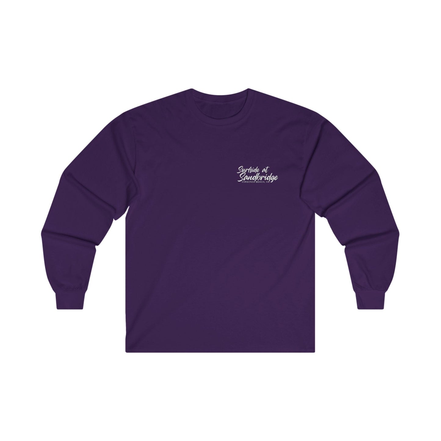 Long-sleeve S / Purple Surfside at Sandbridge Camper Long Sleeve Tee