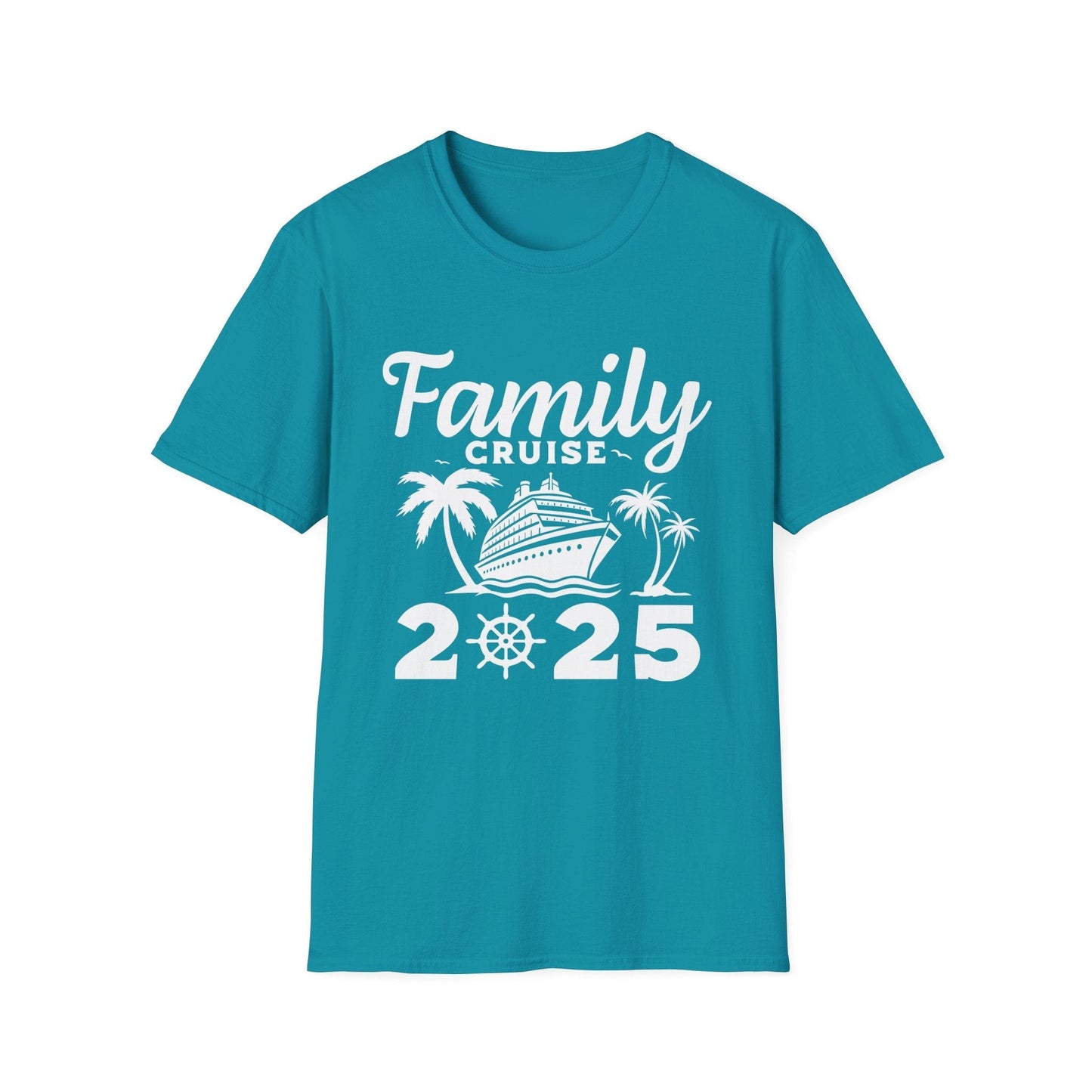 T-Shirt S / Tropical Blue Huckstep Adult