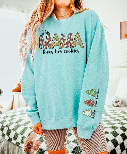 Sweatshirt Chalky Mint / S Mama's Cookies Comfort ColorsĀ® Sweatshirt