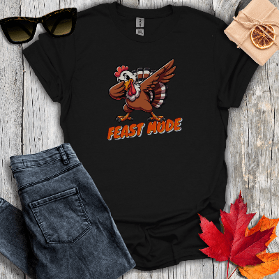 T-Shirt Black / S Feast Mode Tee