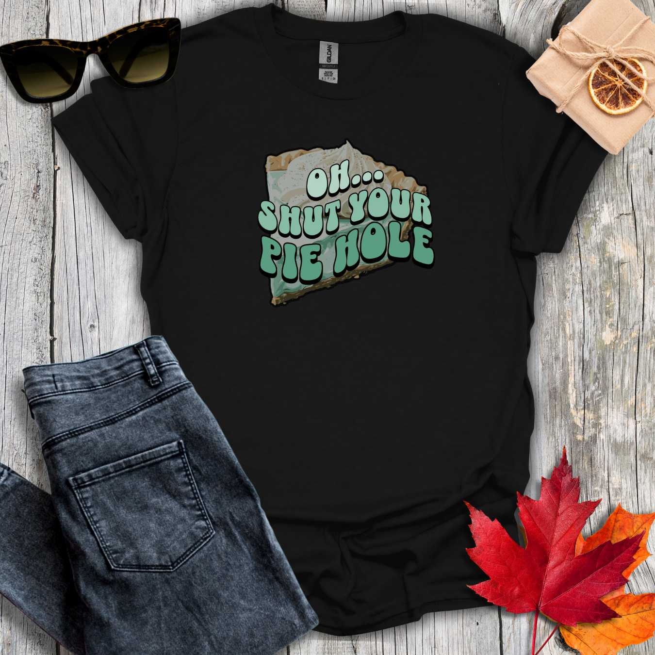 T-Shirt Black / S Shut Your Pie Hole Tee