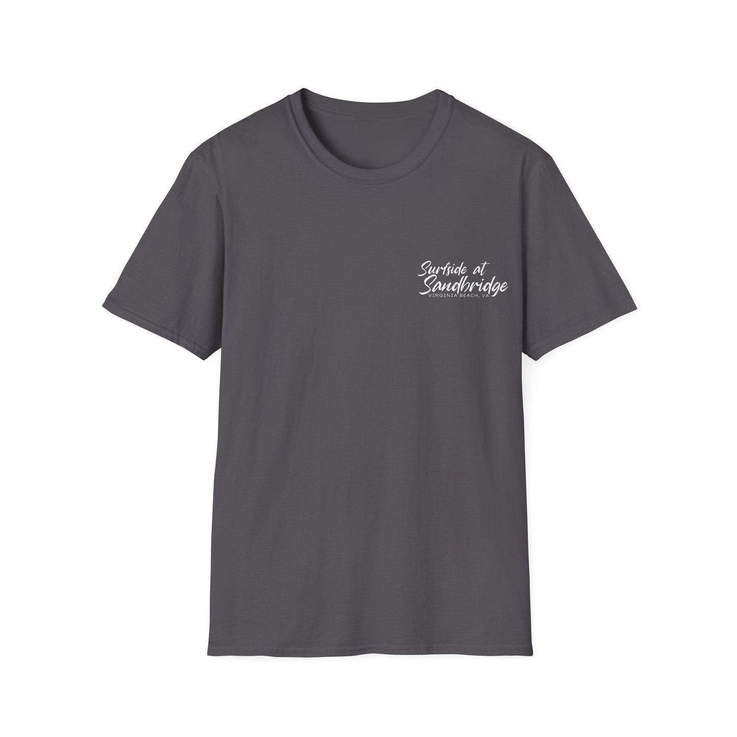T-Shirt Charcoal / S Surfside at Sandbridge Circle Image Tee