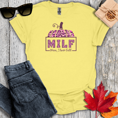 T-Shirt Cornsilk / S MILF Tee