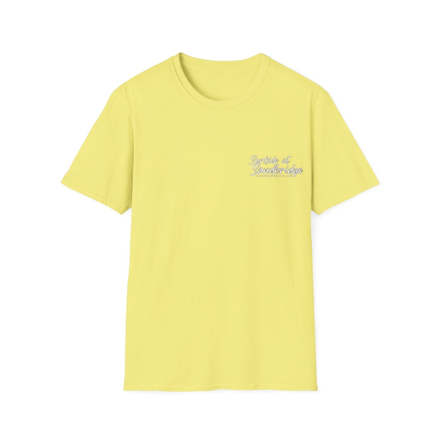 T-Shirt Cornsilk / S Surfside at Sandbridge Circle Image Tee