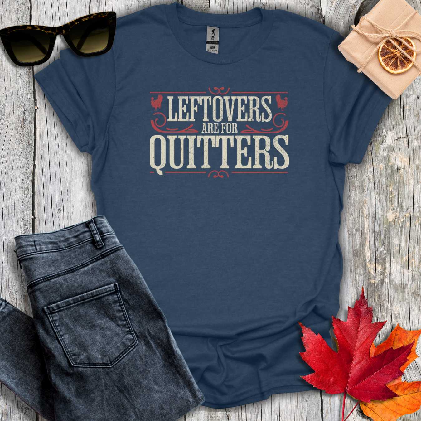 T-Shirt Heather Navy / S Leftovers Tee