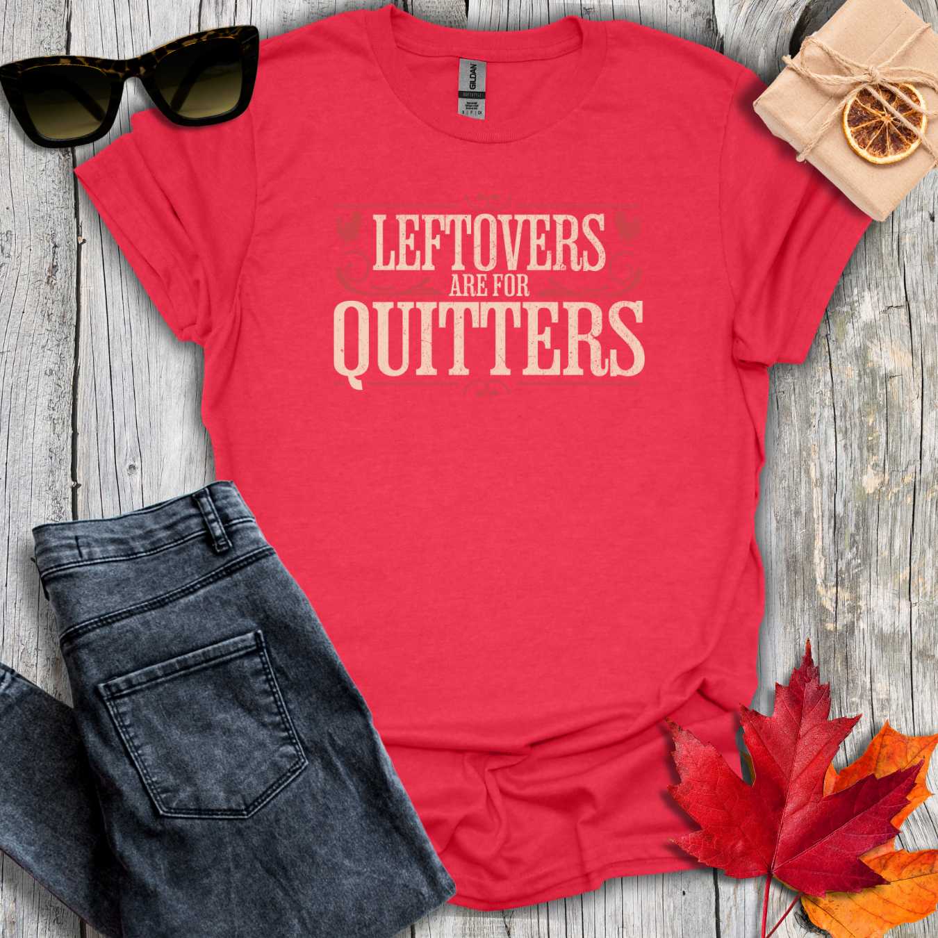 T-Shirt Heather Red / S Leftovers Tee