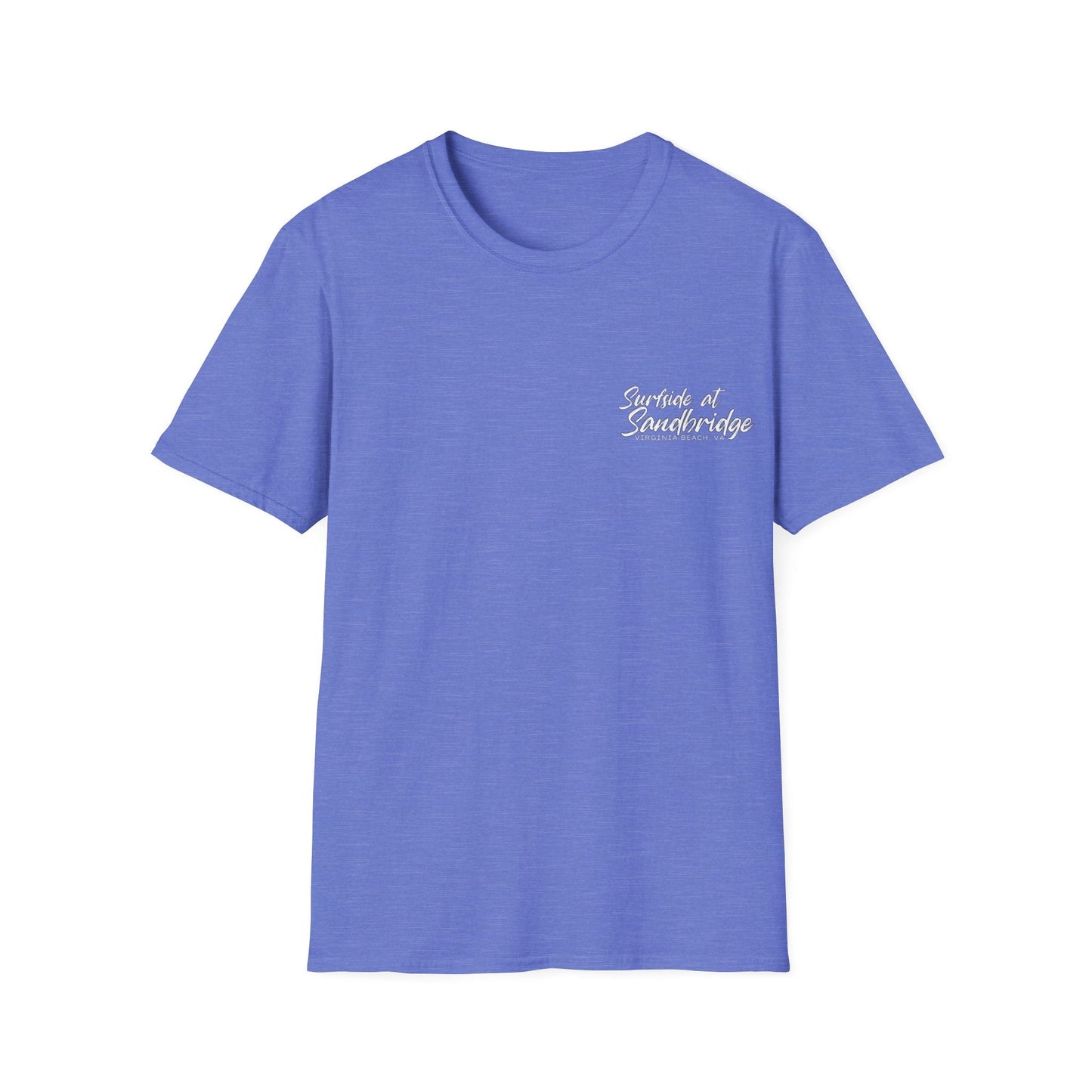 T-Shirt Heather Royal / S Surfside at Sandbridge Camper Image Tee