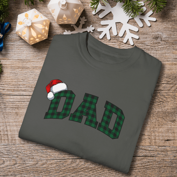 T-Shirt Pepper / S Plaid Dad and Mom Comfort Colors® Tees