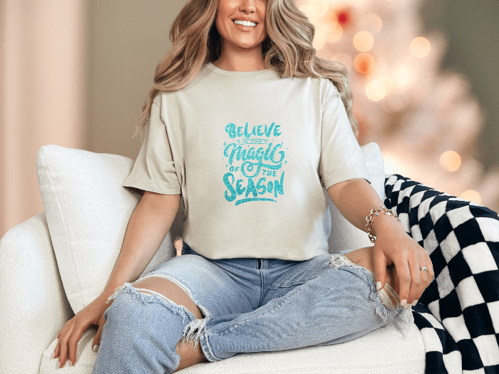 T-Shirt Sand / S Believe in the Magic Tee