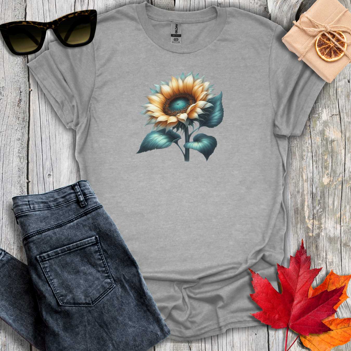 T-Shirt Sport Grey / S Sunflower Tee