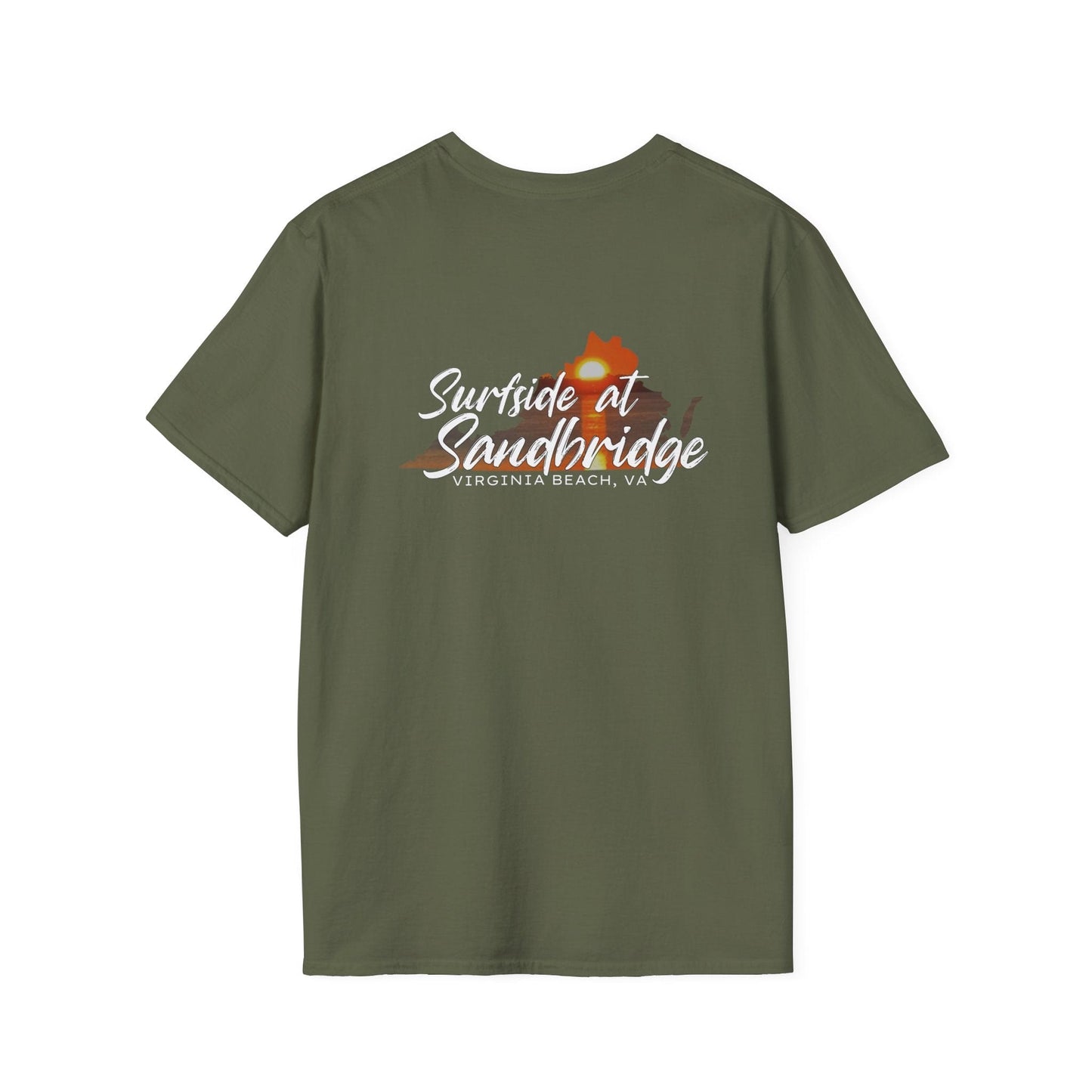 T-Shirt Surfside at Sandbridge VA Outline Tee