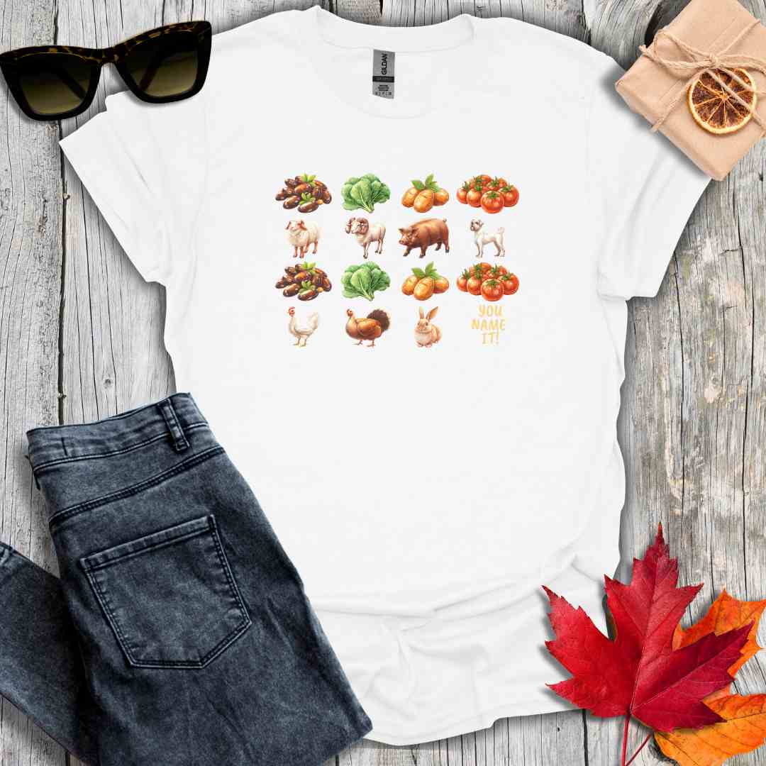 T-Shirt White / S Beans, Greens Tee V2