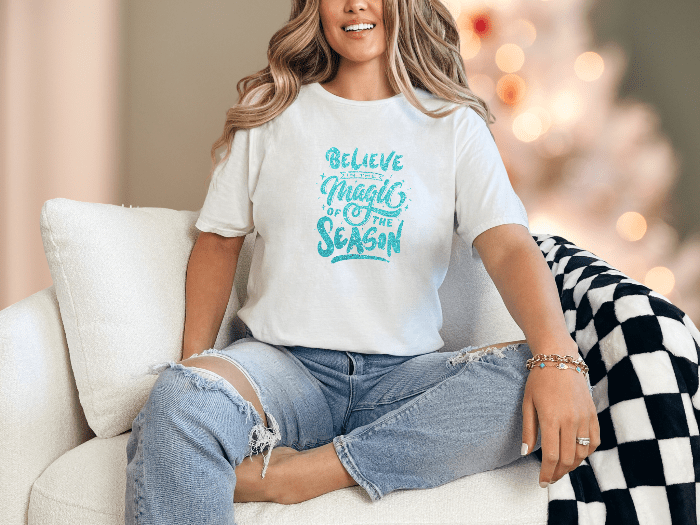 T-Shirt White / S Believe in the Magic Tee