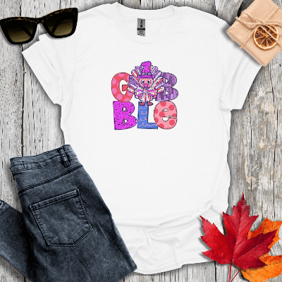 T-Shirt White / S Gobble Tee