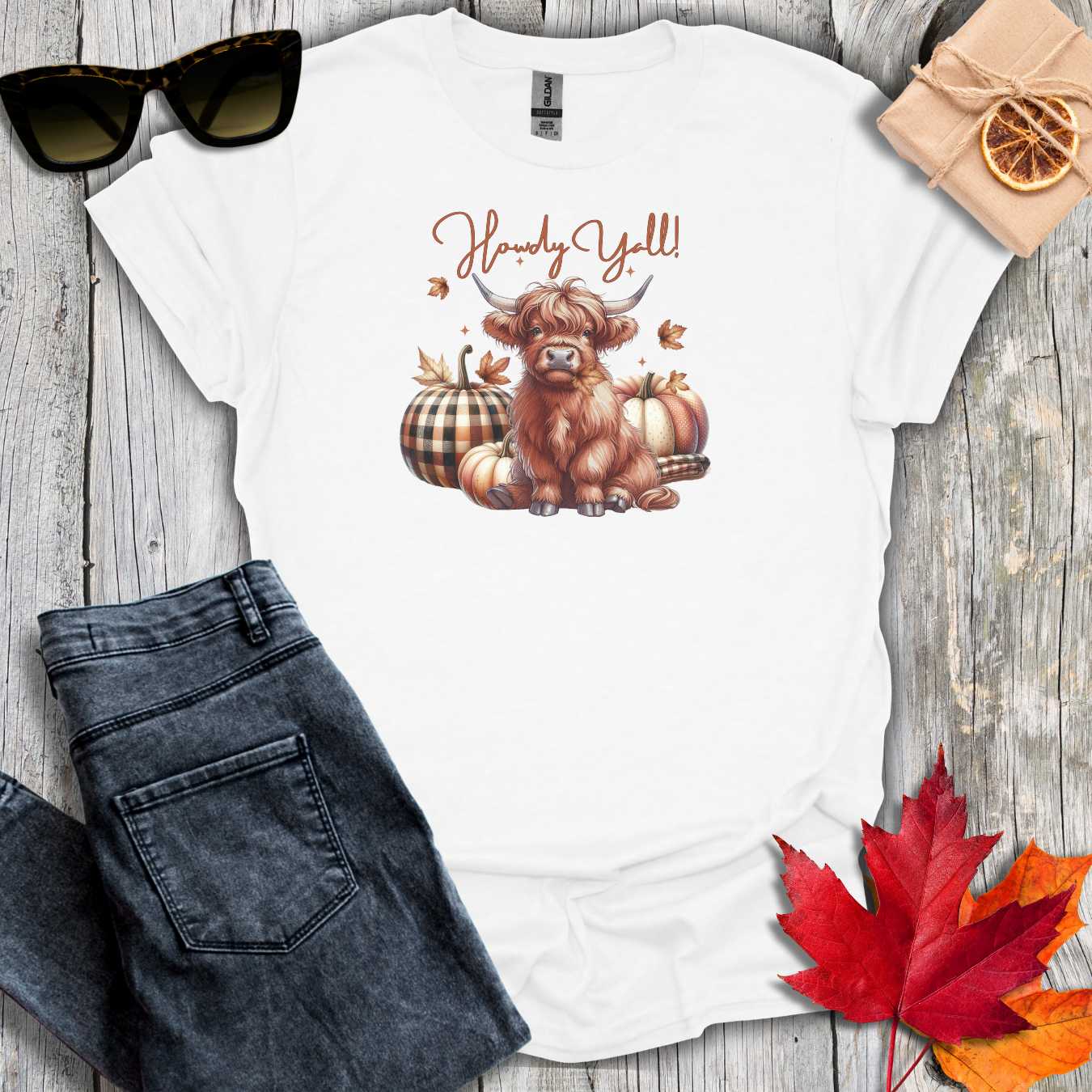 T-Shirt White / S Howdy Yall Tee