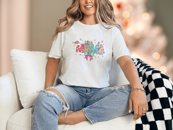 T-Shirt White / S Mama Pastel Tee