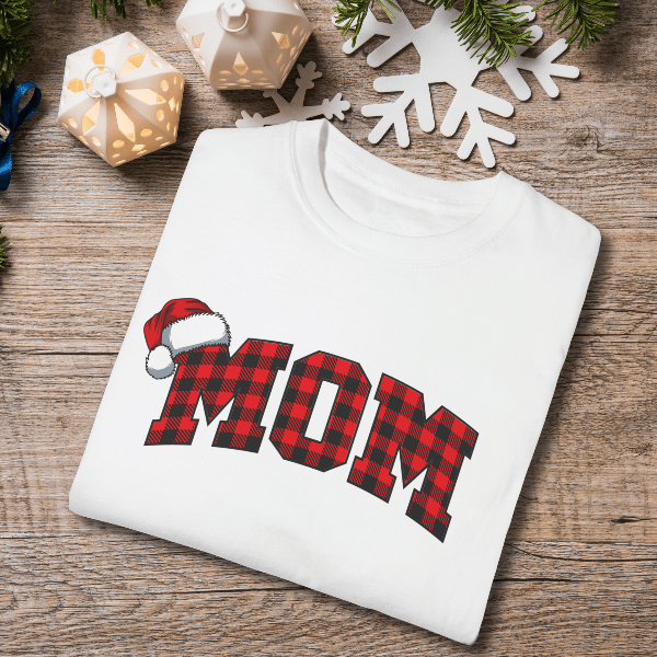 T-Shirt White / S Plaid Mom and Dad Comfort Colors® Tees