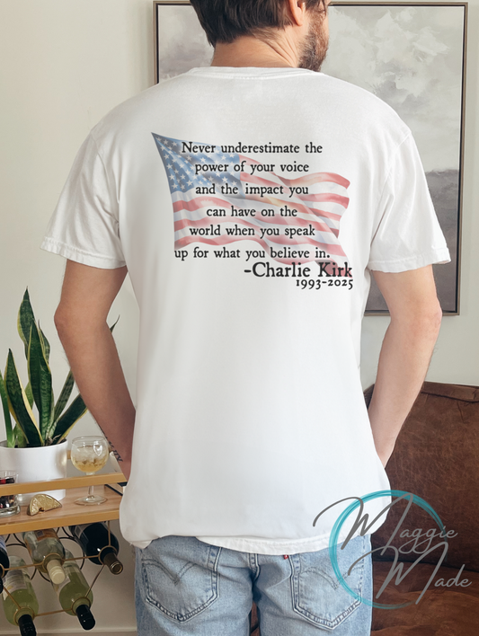 Speak Up Tee