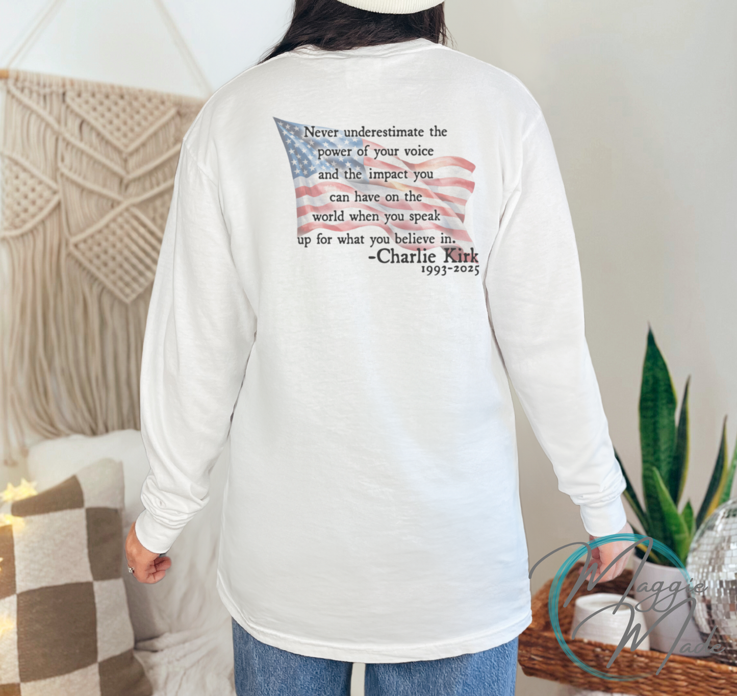 Speak Up Long Sleeve Tee
