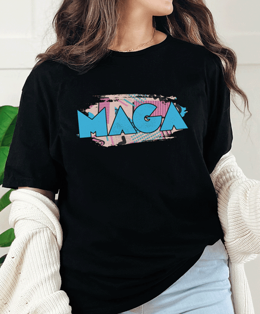 T-Shirt Black / S 90's MAGA Tee