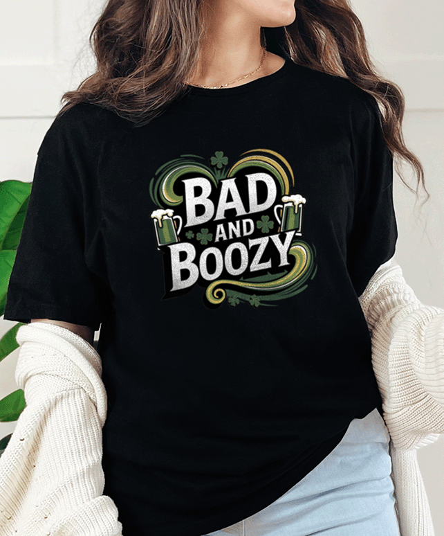 T-Shirt Black / S Bad and Boozy Tee