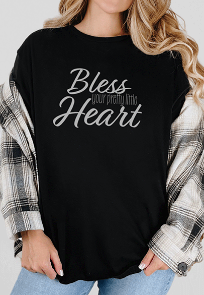 T-Shirt Black / S Bless Your Heart Tee