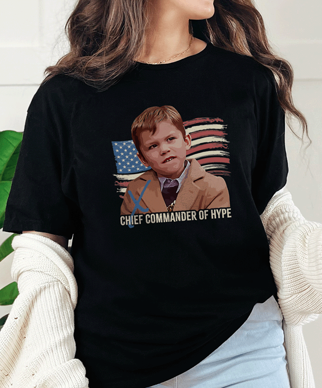 T-Shirt Black / S Cheif Commander of Hype Tee