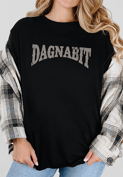 T-Shirt Black / S Dagnabit Tee