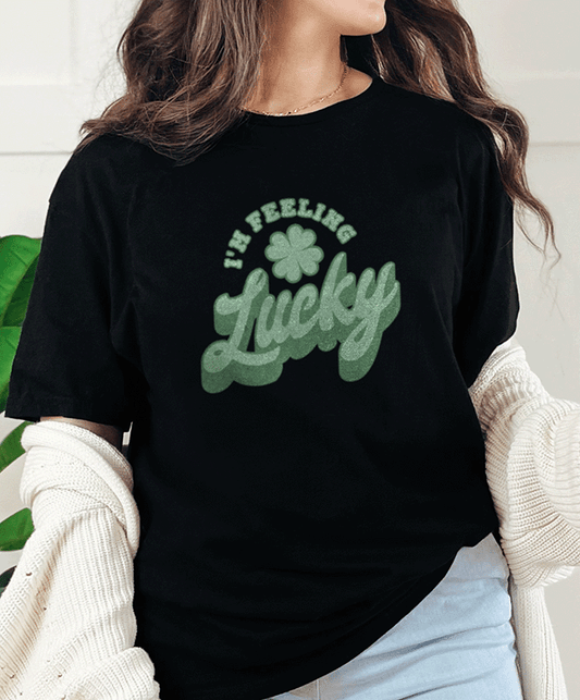 T-Shirt Black / S I'm Feeling Lucky Tee