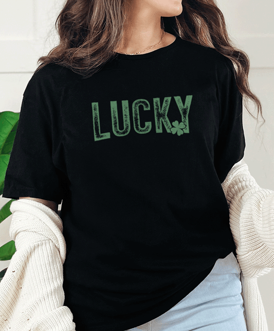 T-Shirt Black / S Lucky St. Patricks Day Tee