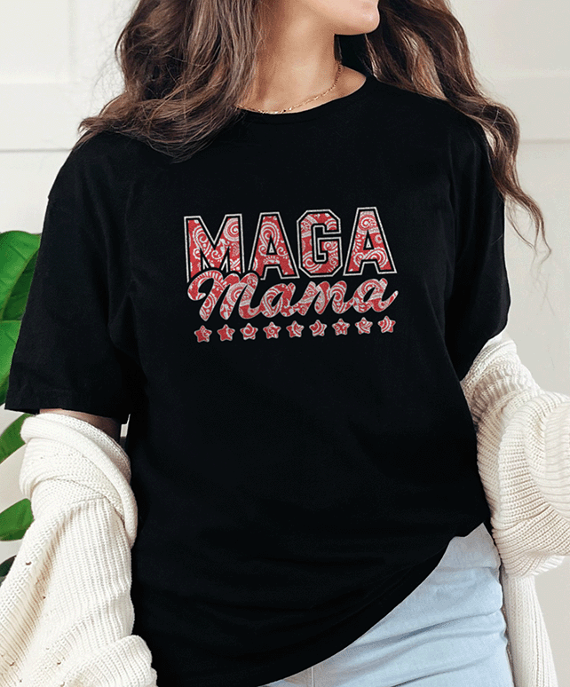 T-Shirt Black / S Maga Mama Tee