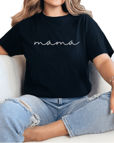T-Shirt Black / S Mama Tee