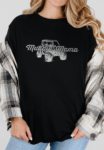 T-Shirt Black / S Muddin' Mama Tee