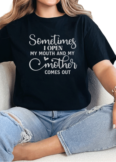 T-Shirt Black / S My Mother Tee