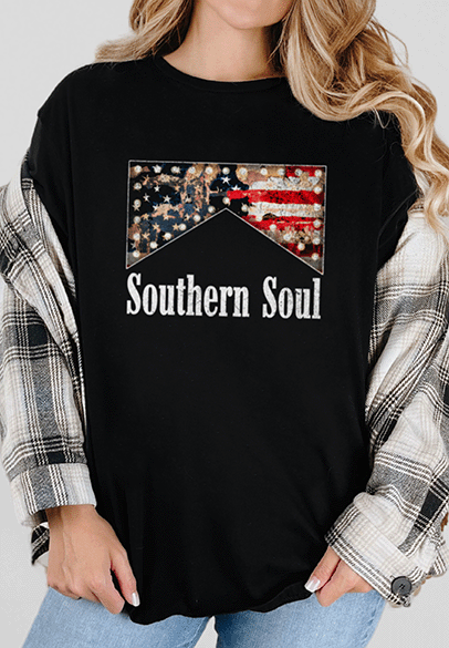 T-Shirt Black / S Southern Soul Tee