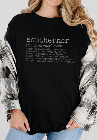 T-Shirt Black / S Southerner Definition Tee