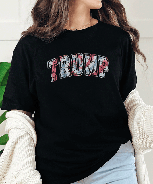 T-Shirt Black / S Trump Tie Dye Tee