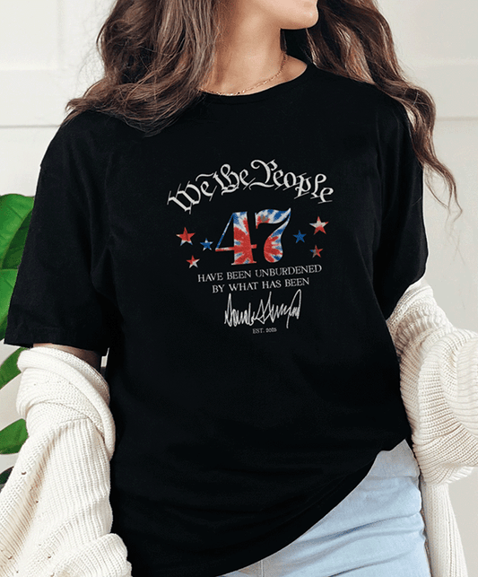 T-Shirt Black / S We The People Tee