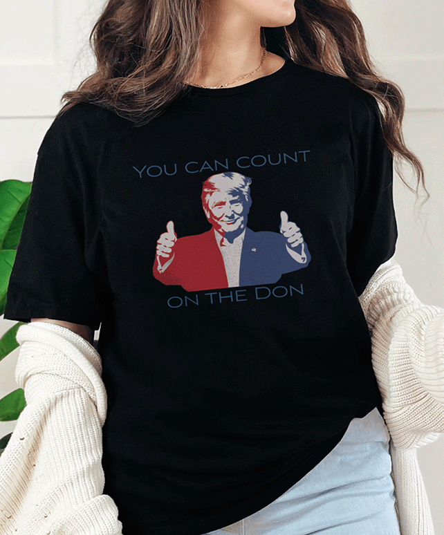 T-Shirt Black / S You Can Count On The Don Tee