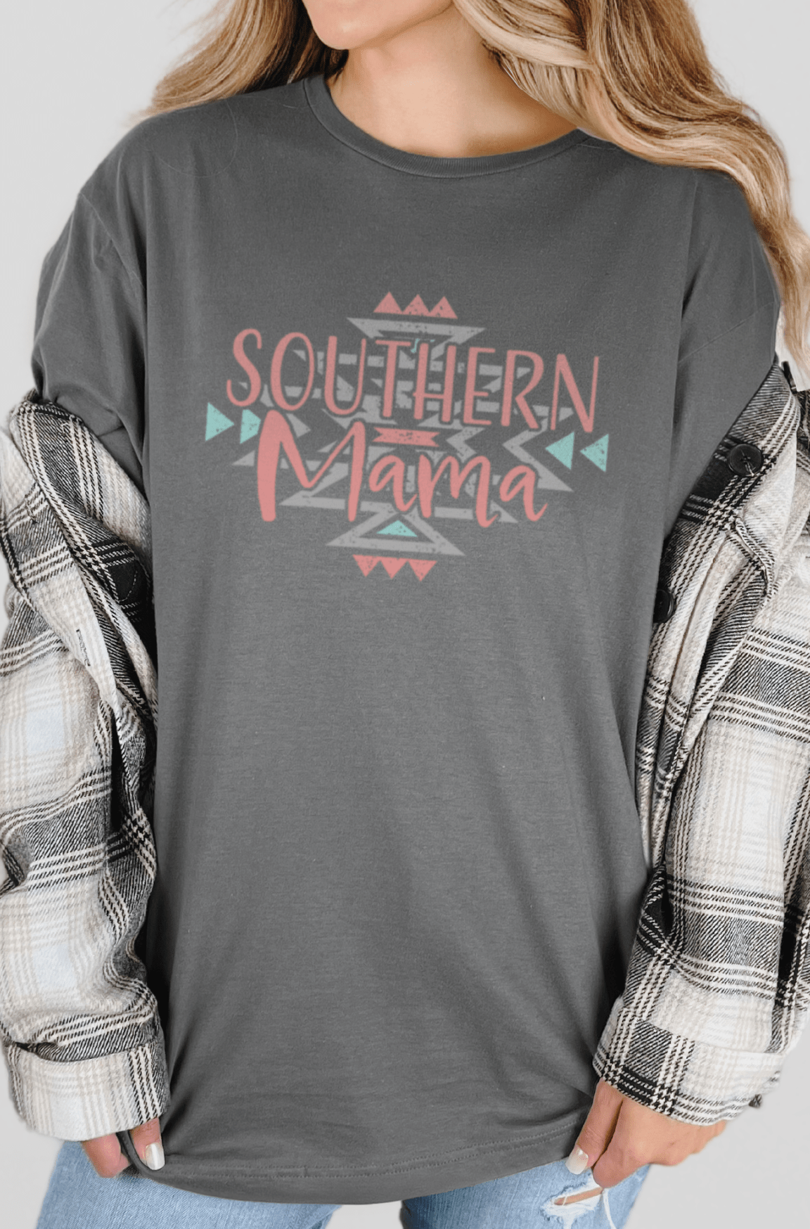 T-Shirt Charcoal / S Southern Mama Tee