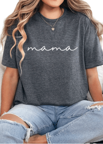 T-Shirt Dark Heather / S Mama Tee