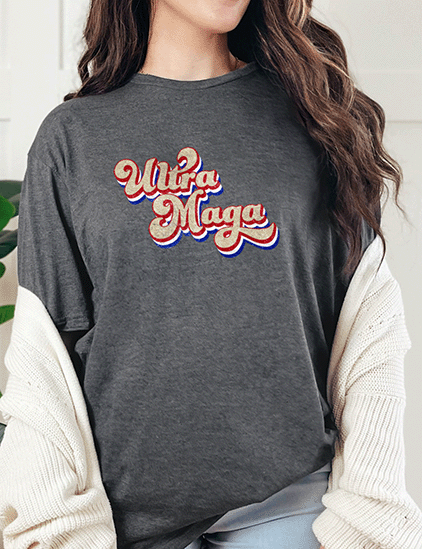 T-Shirt Dark Heather / S Ultra Maga Tee