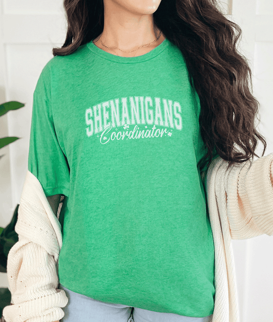 T-Shirt Heather Irish Green / S Shenanigans Coordinator 2 Tee