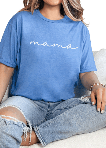T-Shirt Heather Royal / S Mama Tee