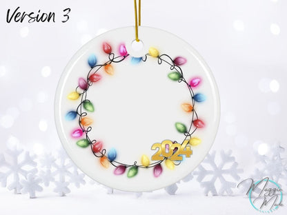 Home Decor Round / One size Ceramic Decoration Ornament, (1pc) V3