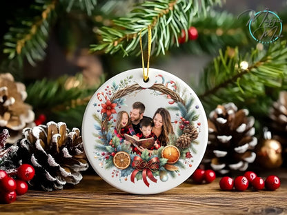 Home Decor Round / One size Ceramic Decoration Ornament, (1pc) V4